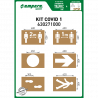Szablony KIT COVID