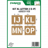 Szablony LITERY XL I-P 38 cm